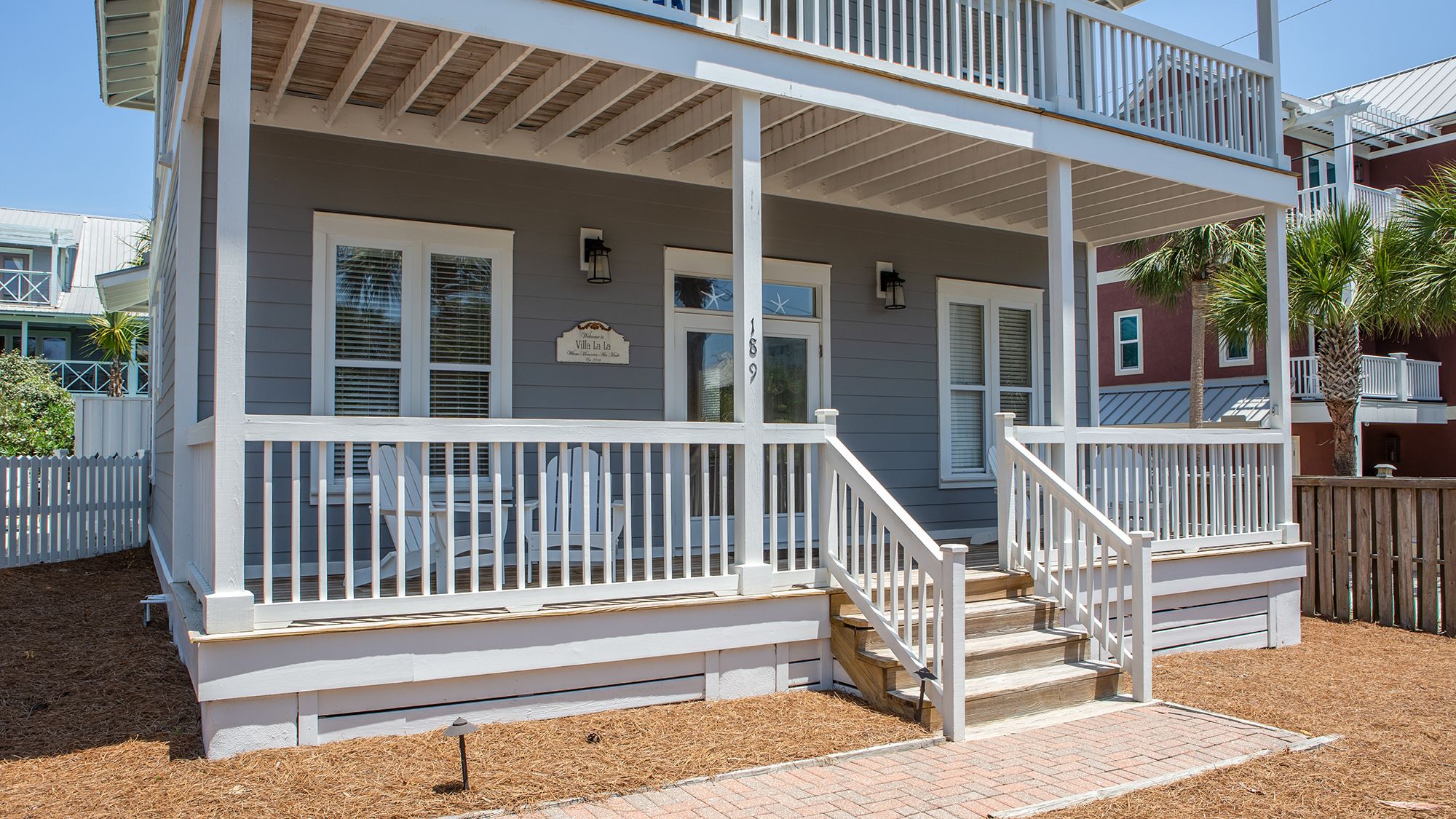 Villa La La Front Porch