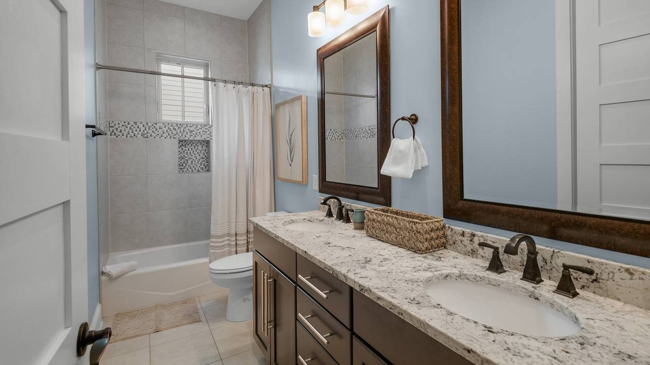 Green Flag Day: Shared Hallway Bathroom Green Flag Day: Shared Hallway Bathroom