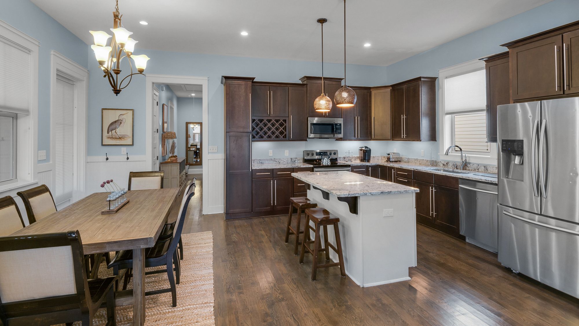 Green Flag Day: Kitchen and Dining