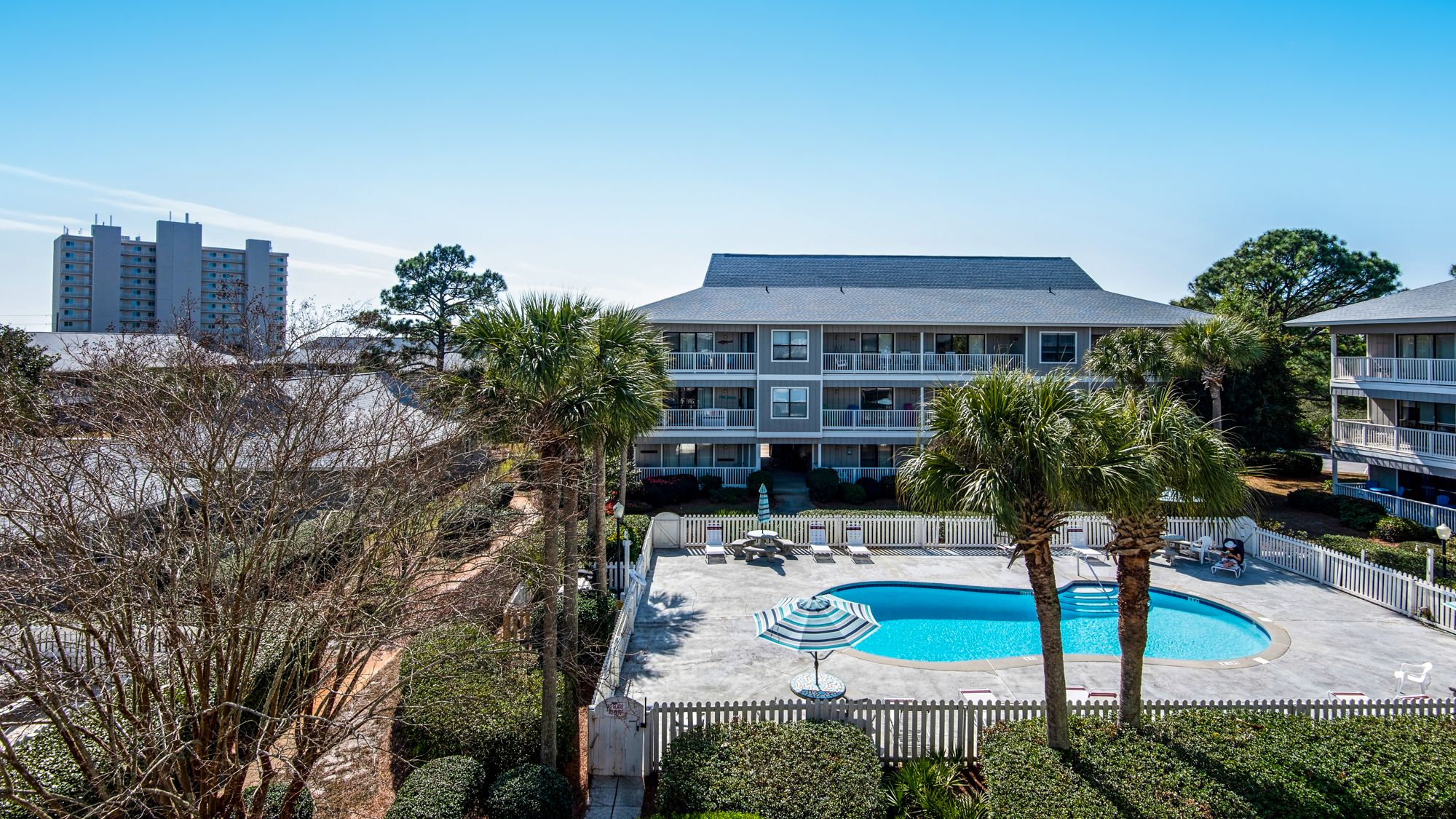 Beachwood Villas 12I Balcony