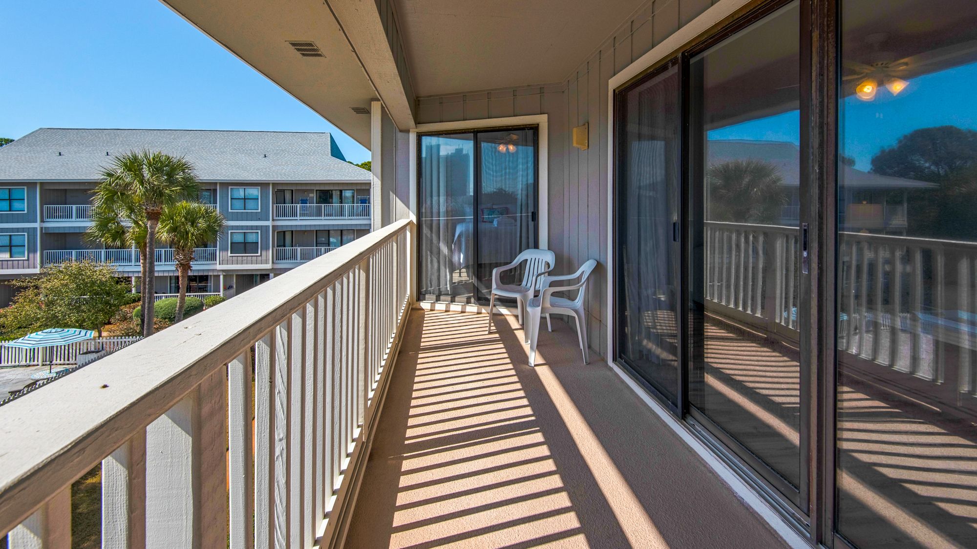 Beachwood Villas 12I Balcony