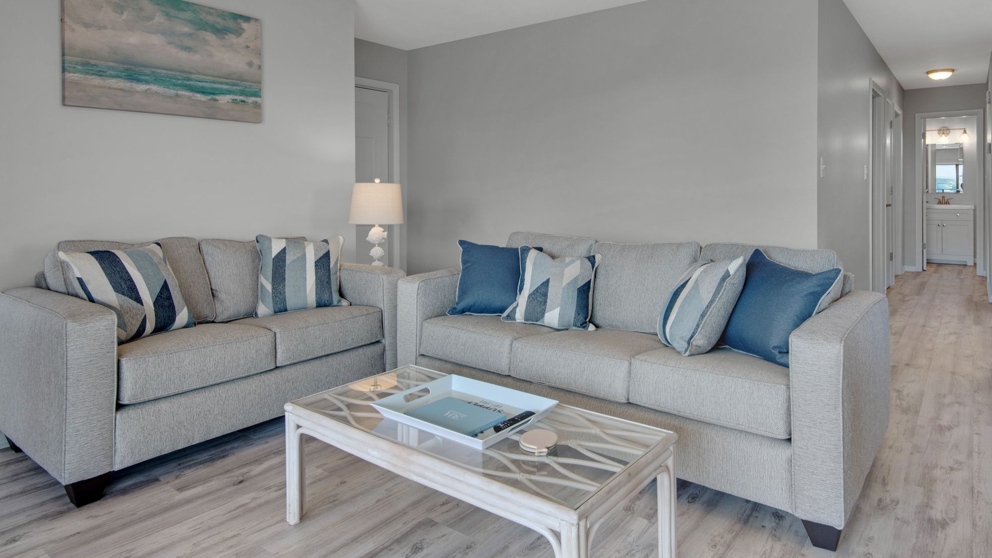 Beachwood Villas 12I Main Living Area