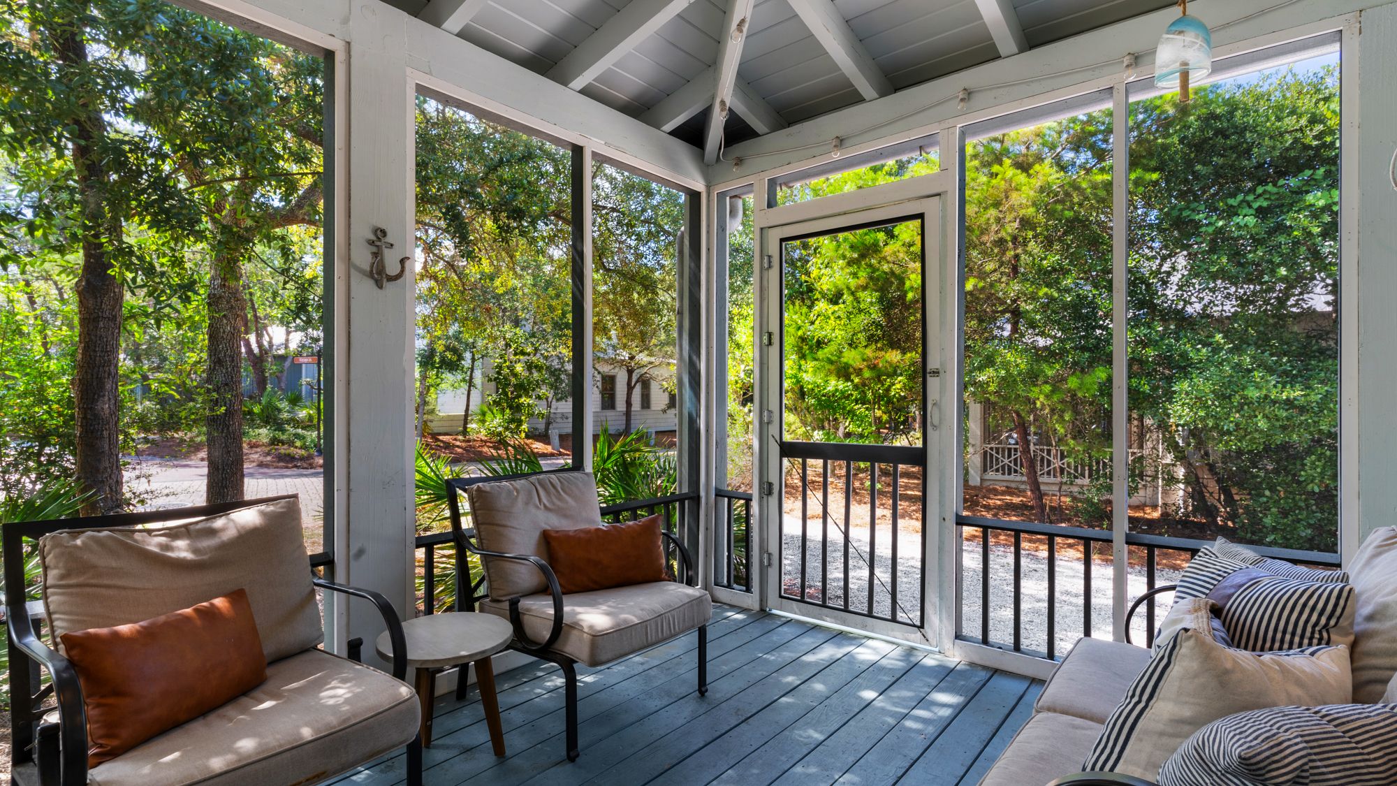 By The Wave Covered Balcony 