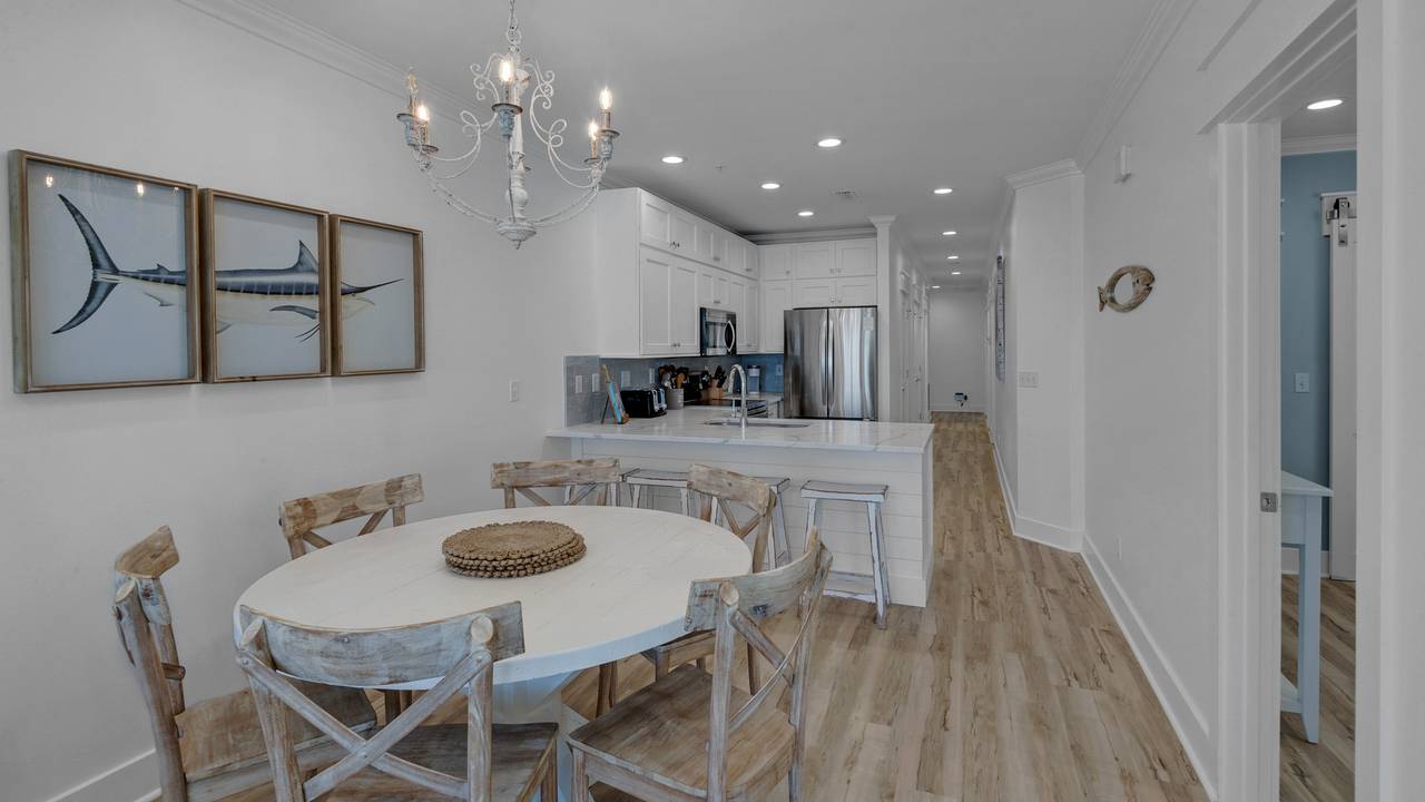 Monterey C301 Dining Area into Kitchen Monterey C301 Dining Area into Kitchen