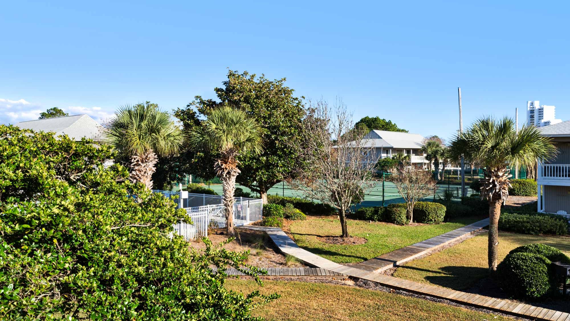 Beachwood Villas 1H - Balcony View