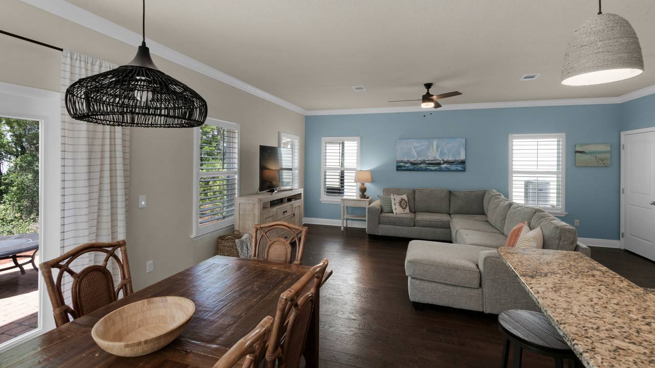 Blue Mar Dining into Living Area Blue Mar Dining into Living Area