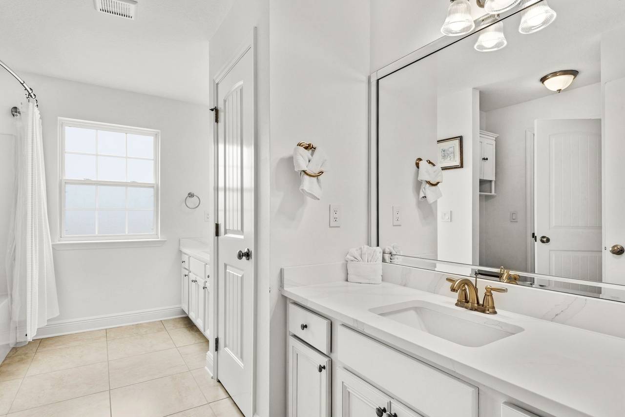 Blue Mar - Jack and Jill Bathroom Blue Mar - Jack and Jill Bathroom