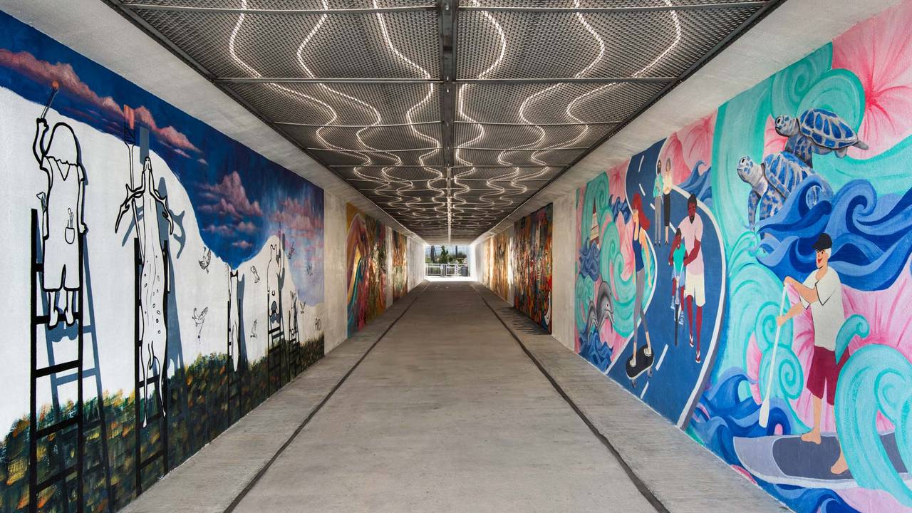 Inlet Beach Underpass Inlet Beach Underpass