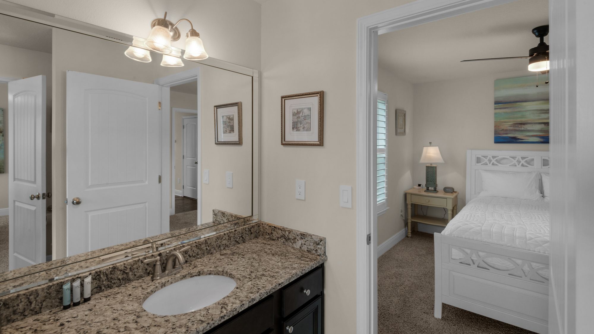 Blue Mar 2nd Floor Jack and Jill Bathroom