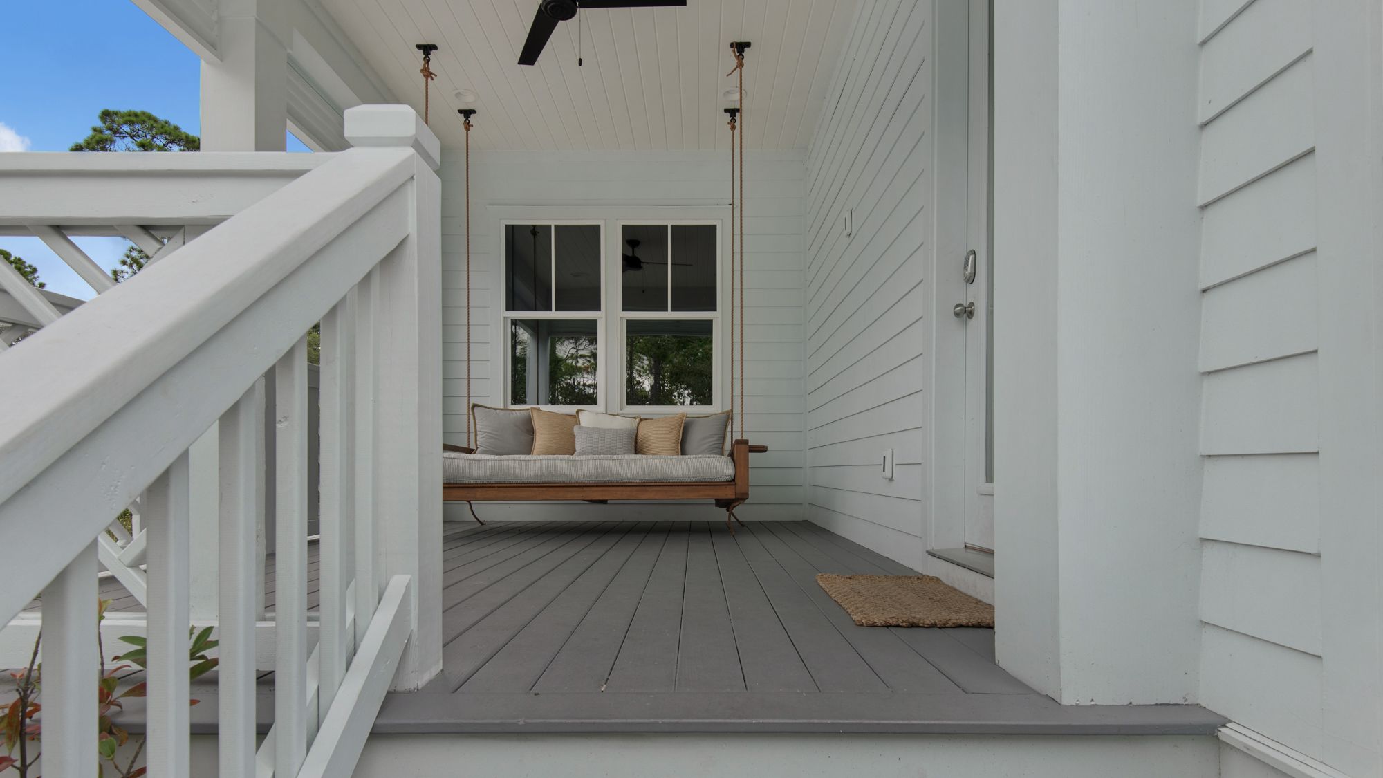 Resting Beach Face Front Porch