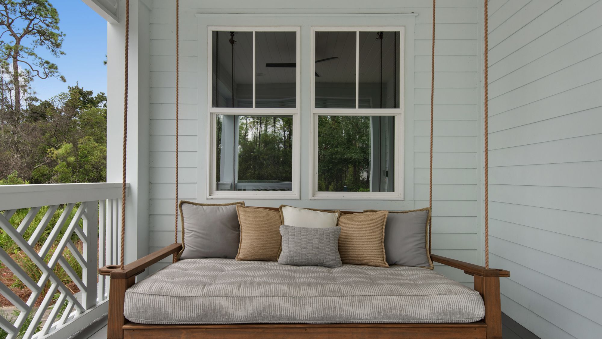 Resting Beach Face Front Porch