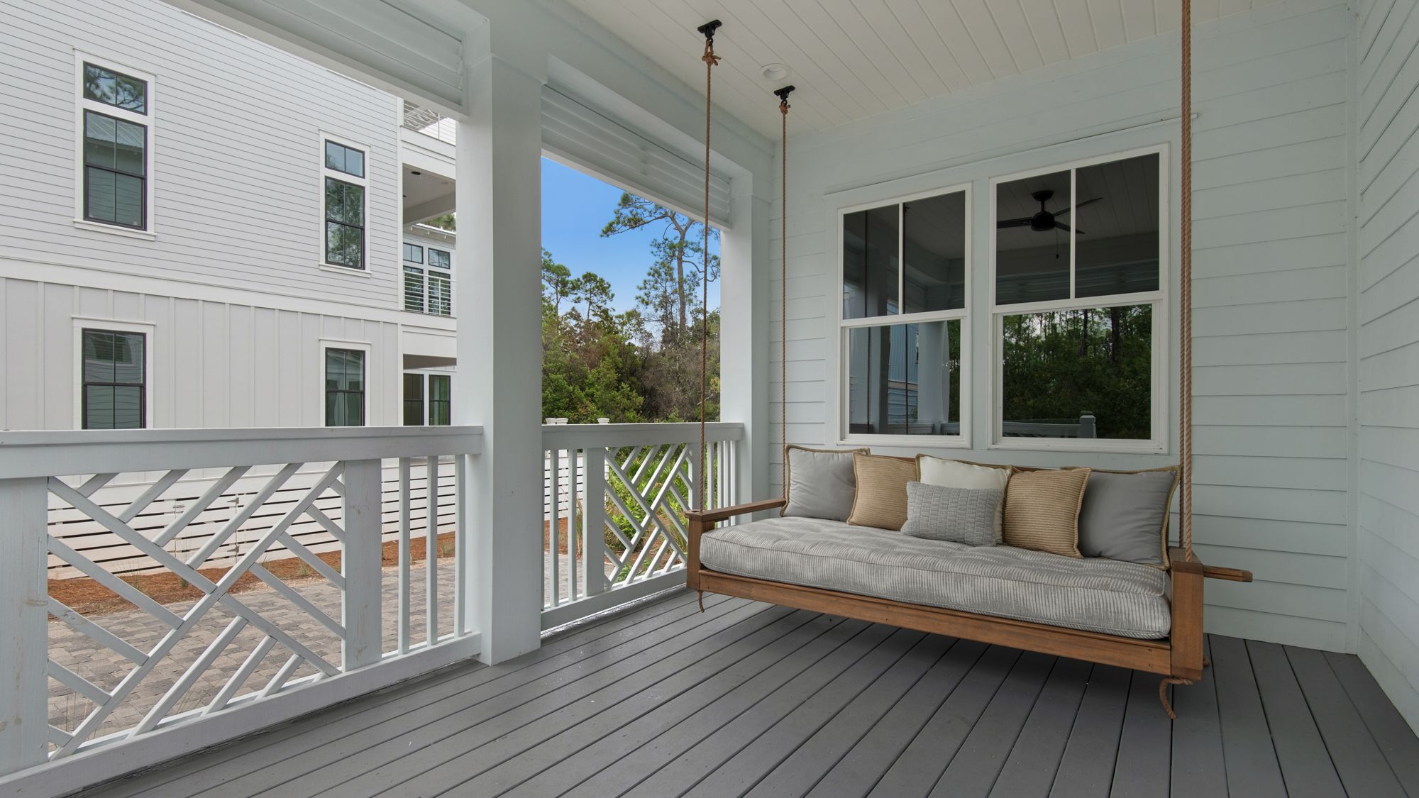 Resting Beach Face Front Porch