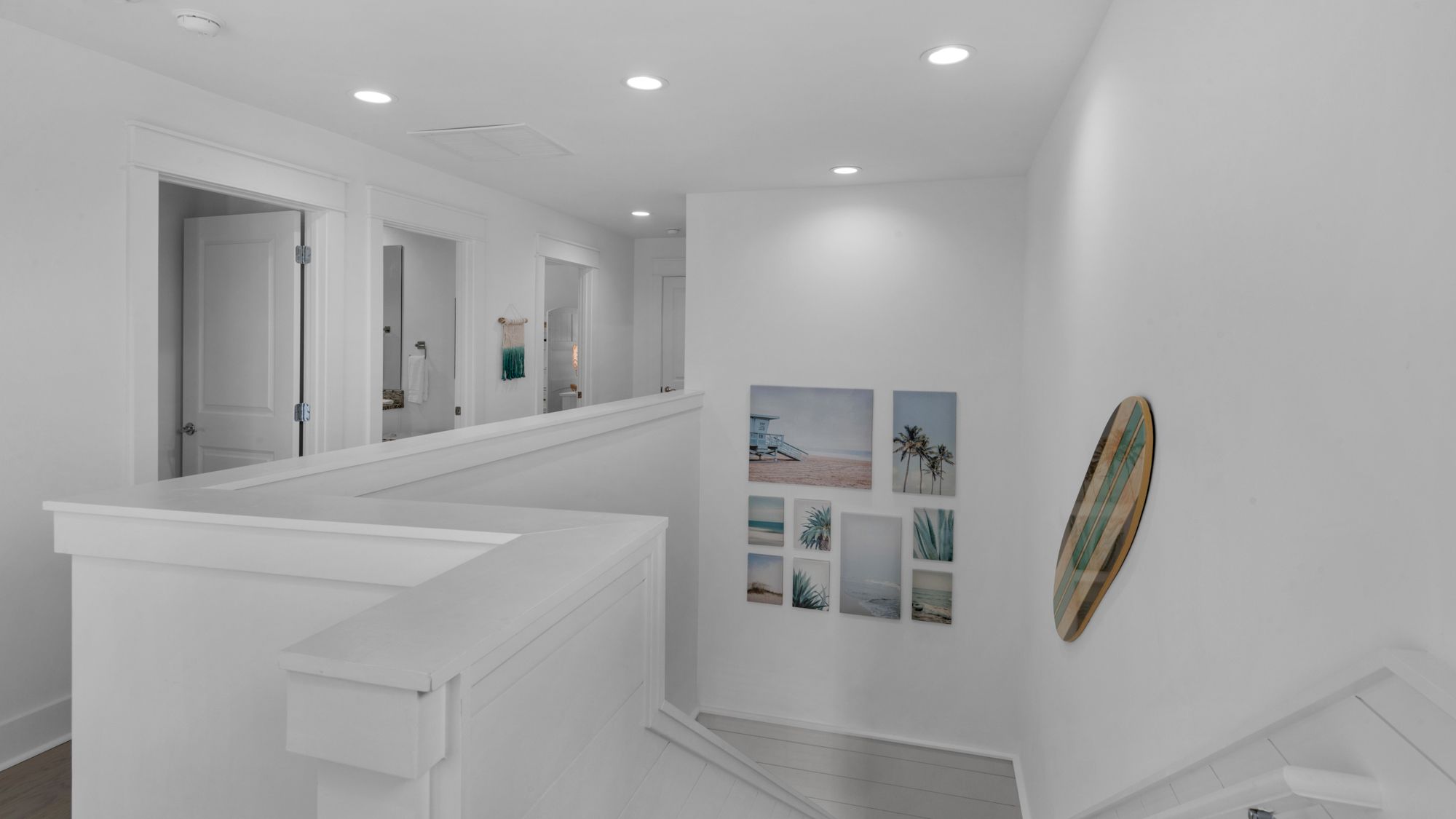 Boho Beach House 3rd Floor Landing