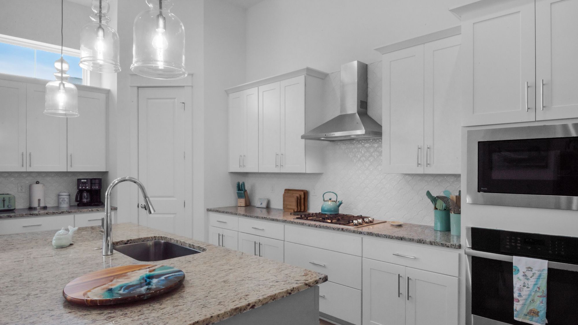 Boho Beach House 2nd Floor Kitchen