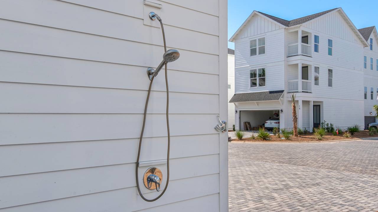 Boho Beach House Outdoor Shower Boho Beach House Outdoor Shower
