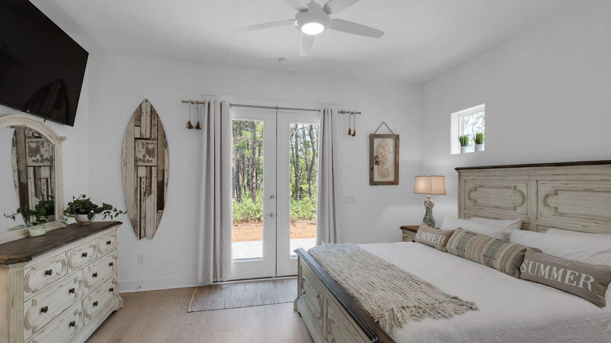 Boho Beach House 1st Floor King Bedroom