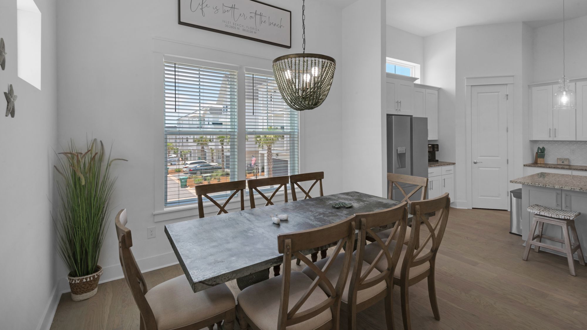 Boho Beach House 2nd Floor Main Living Area