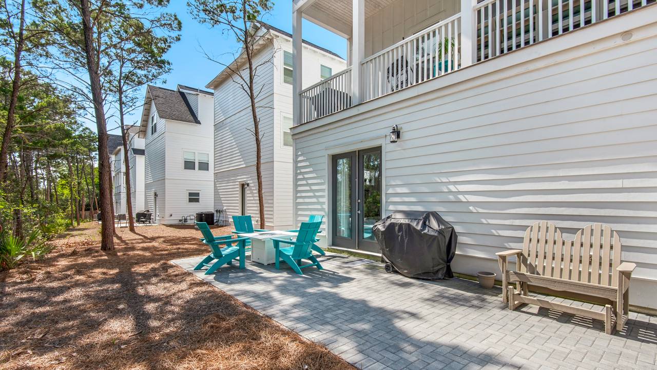Boho Beach House Back Patio Boho Beach House Back Patio