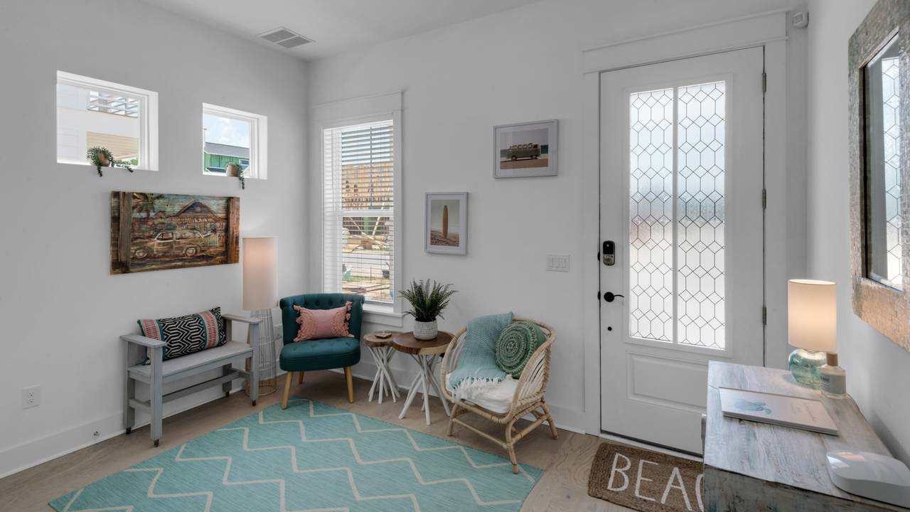 Boho Beach House Entryway Boho Beach House Entryway