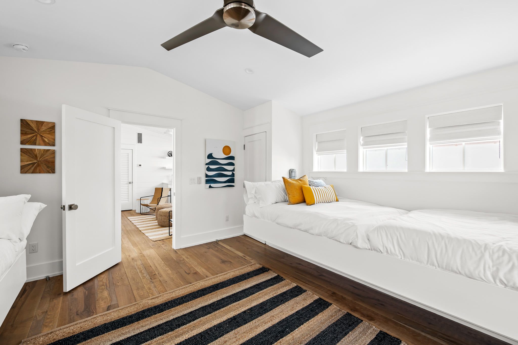 Maison de Joie 3rd Floor Bedroom with 4 full beds