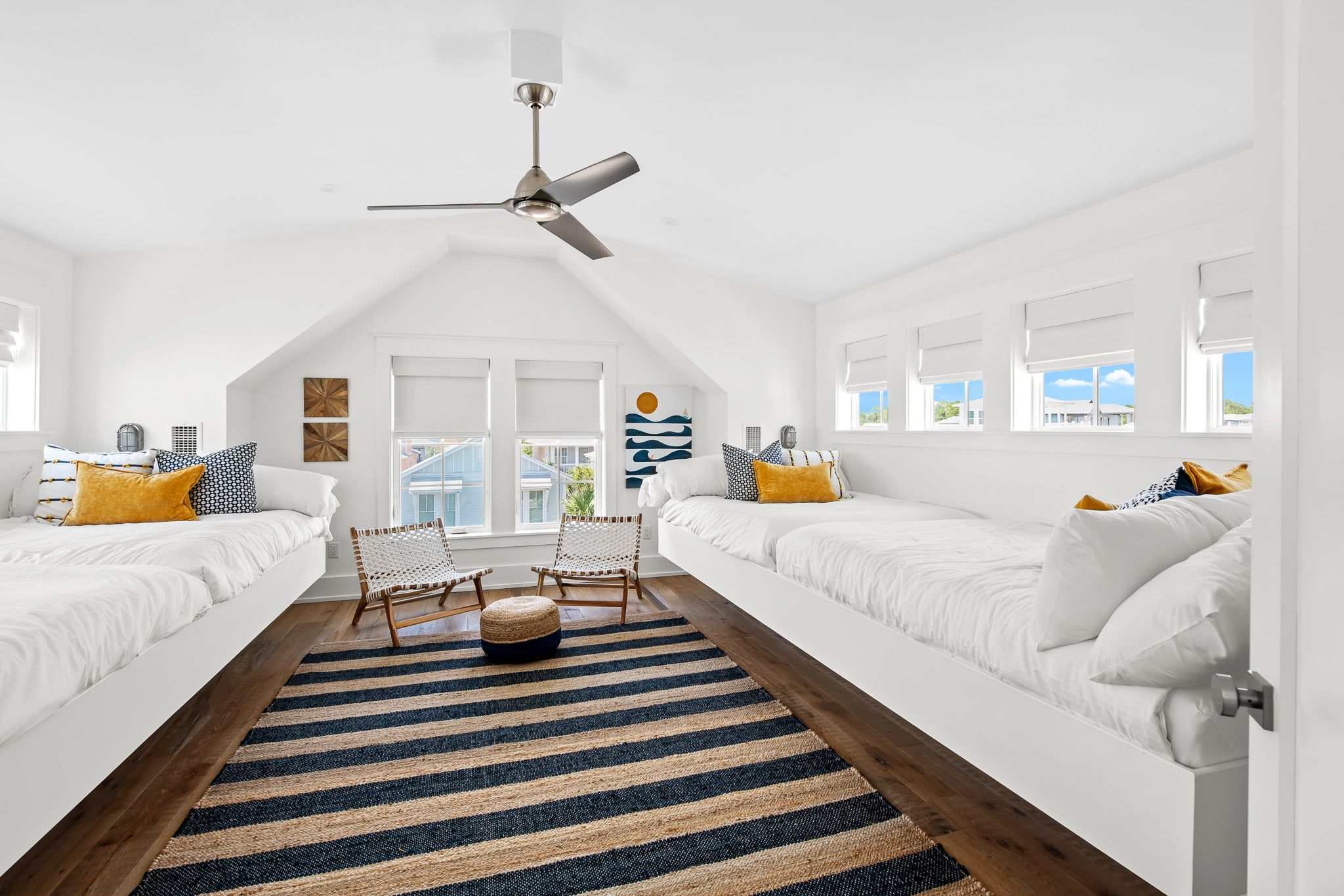 Maison de Joie 3rd Floor Bedroom with 4 full beds