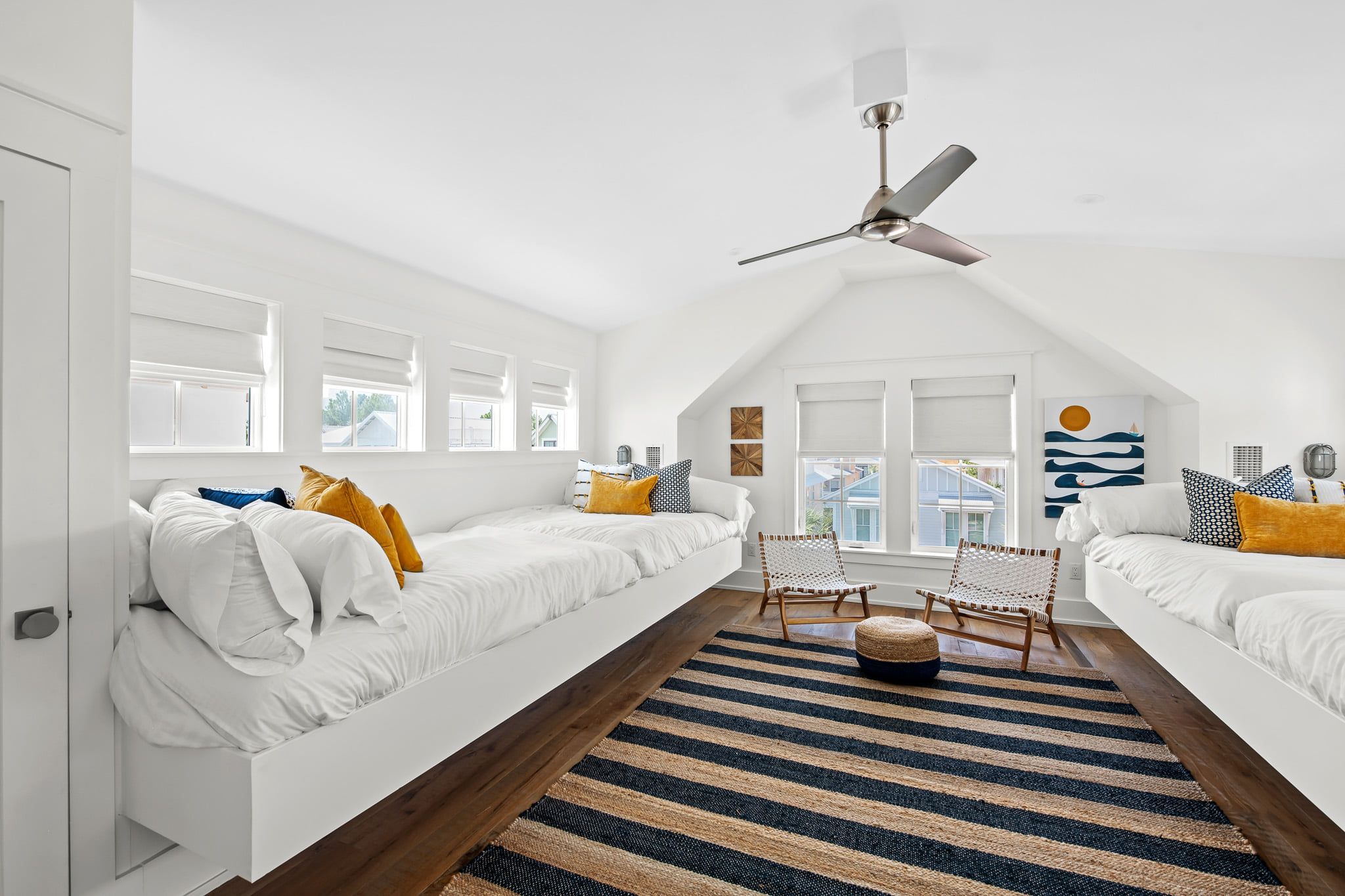 Maison de Joie 3rd Floor Bedroom with 4 full beds