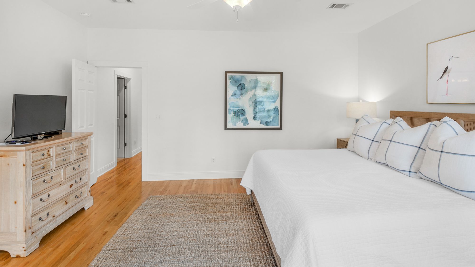 Grateful By The Sea King Master Bedroom