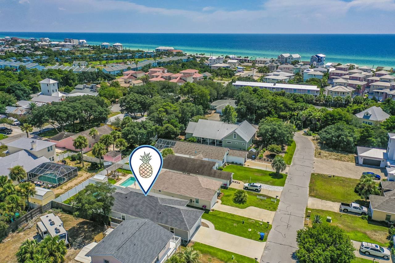 Sand's Hideaway Aerial View Sand's Hideaway Aerial View