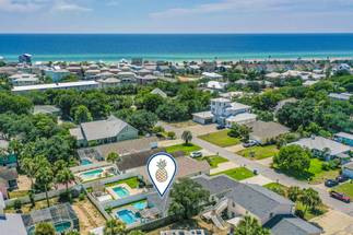 Sand's Hideaway Aerial View Sand's Hideaway Aerial View