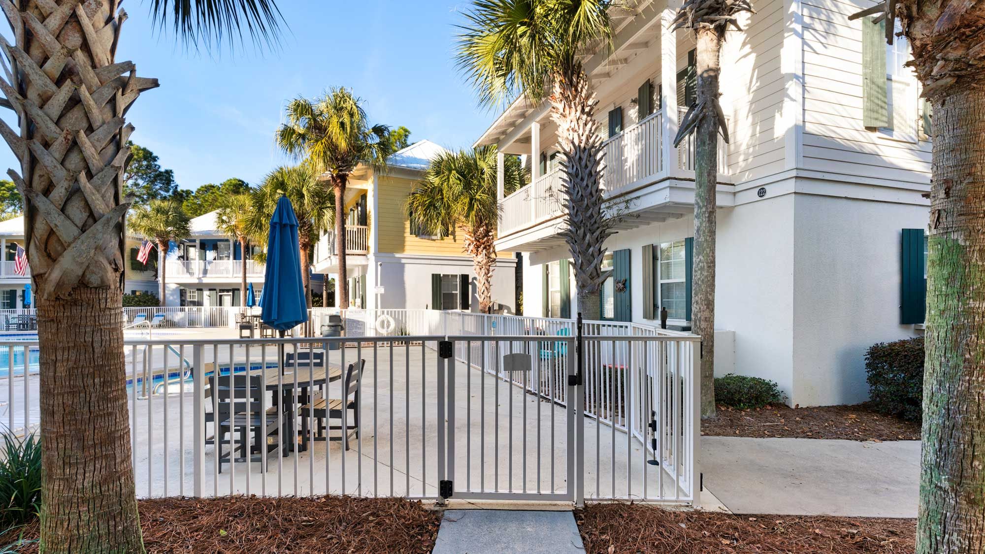 Salty Paws Bungalow View outside