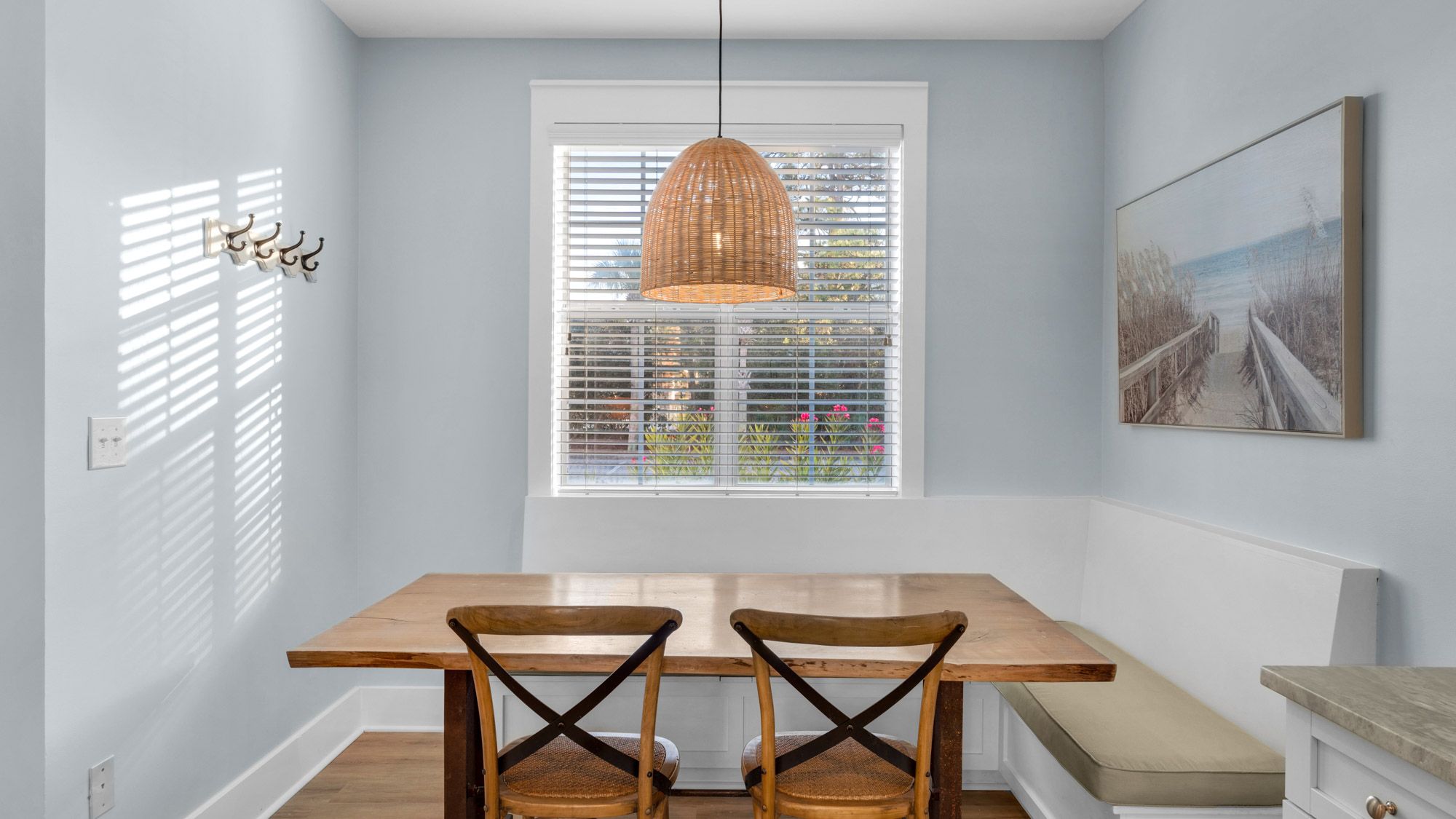 Salty Paws Bungalow Dining Area