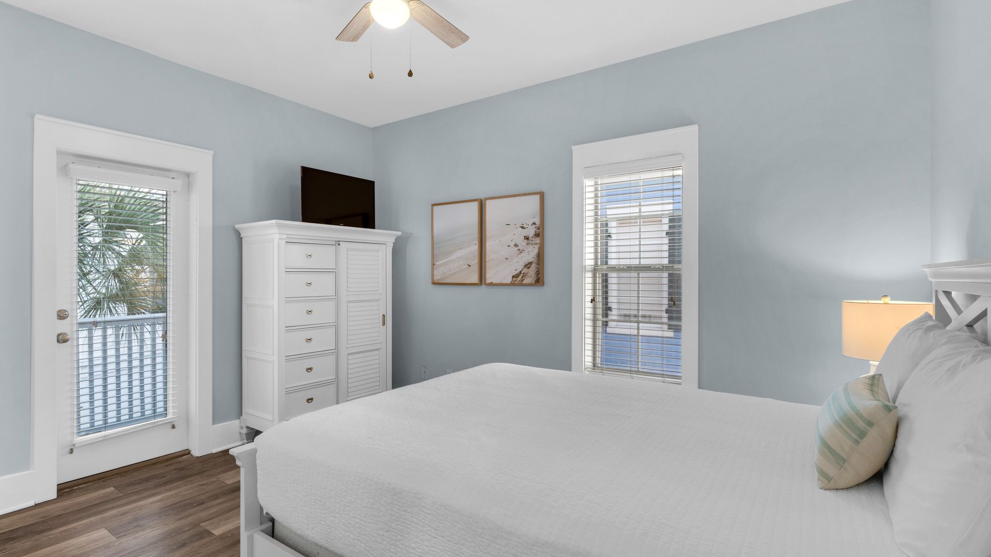 Salty Paws Bungalow Bedroom