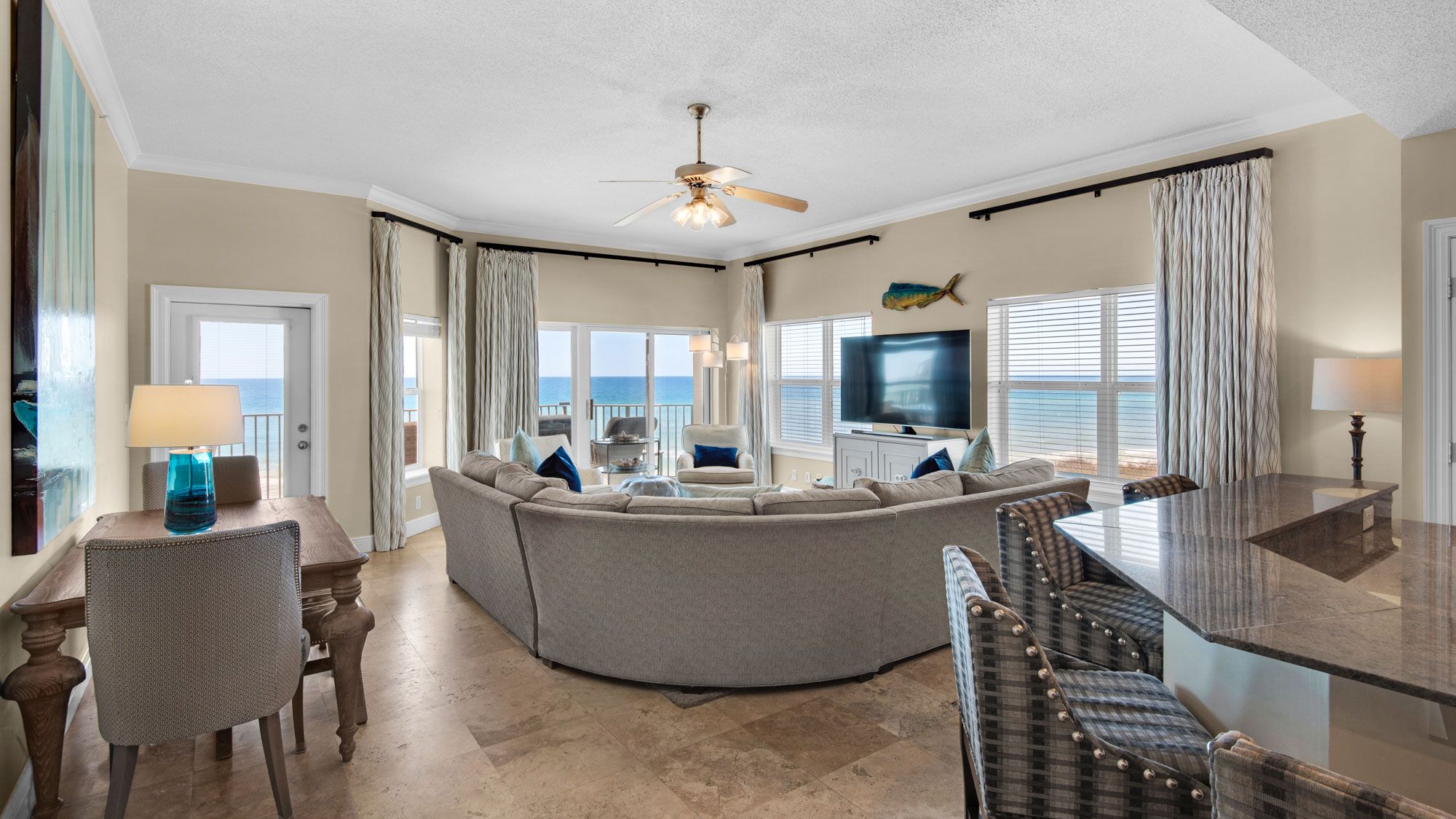 Legacy 304 - Living area with Gulf views