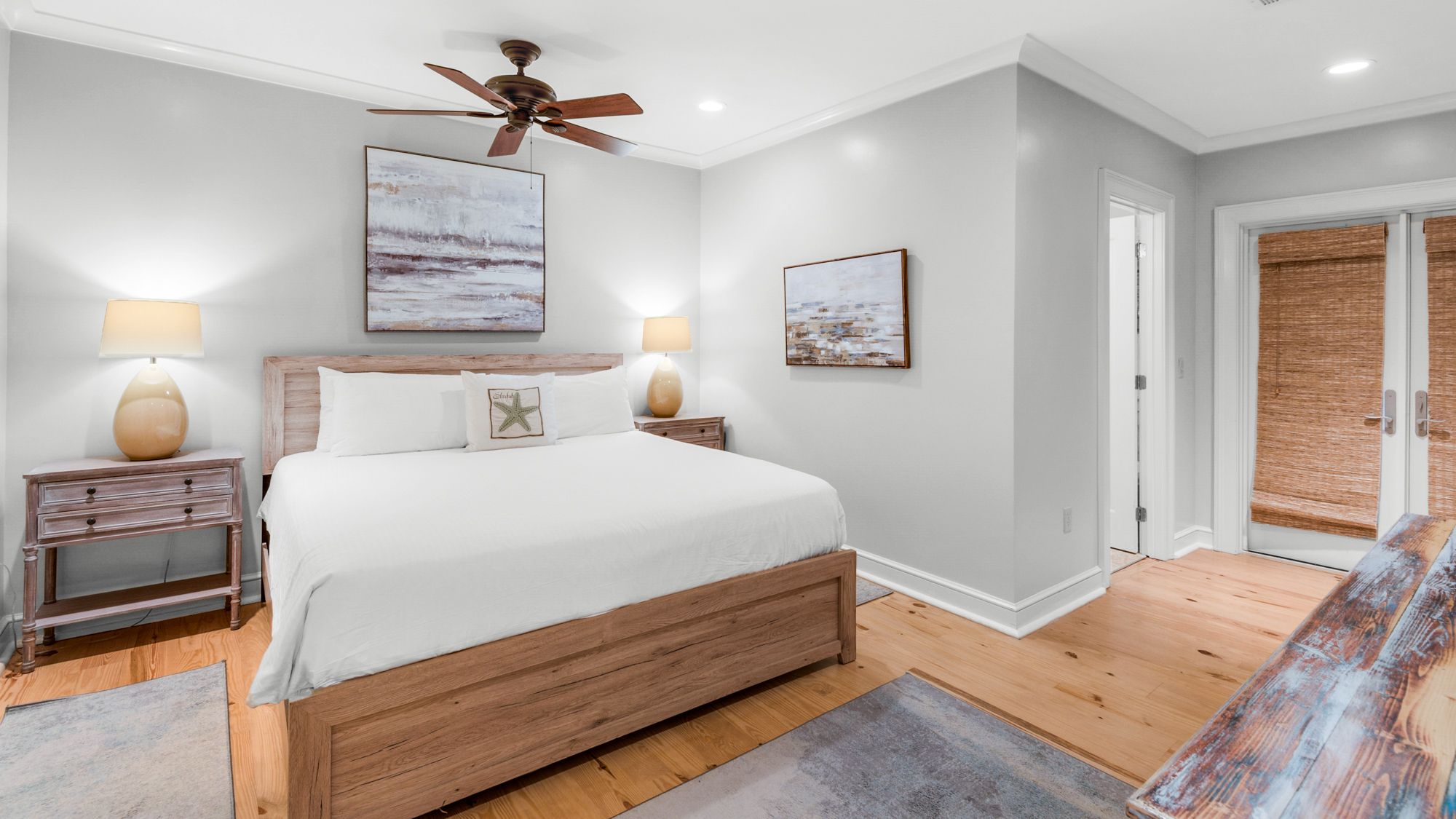 Tranquility at a la Paix King Bedroom