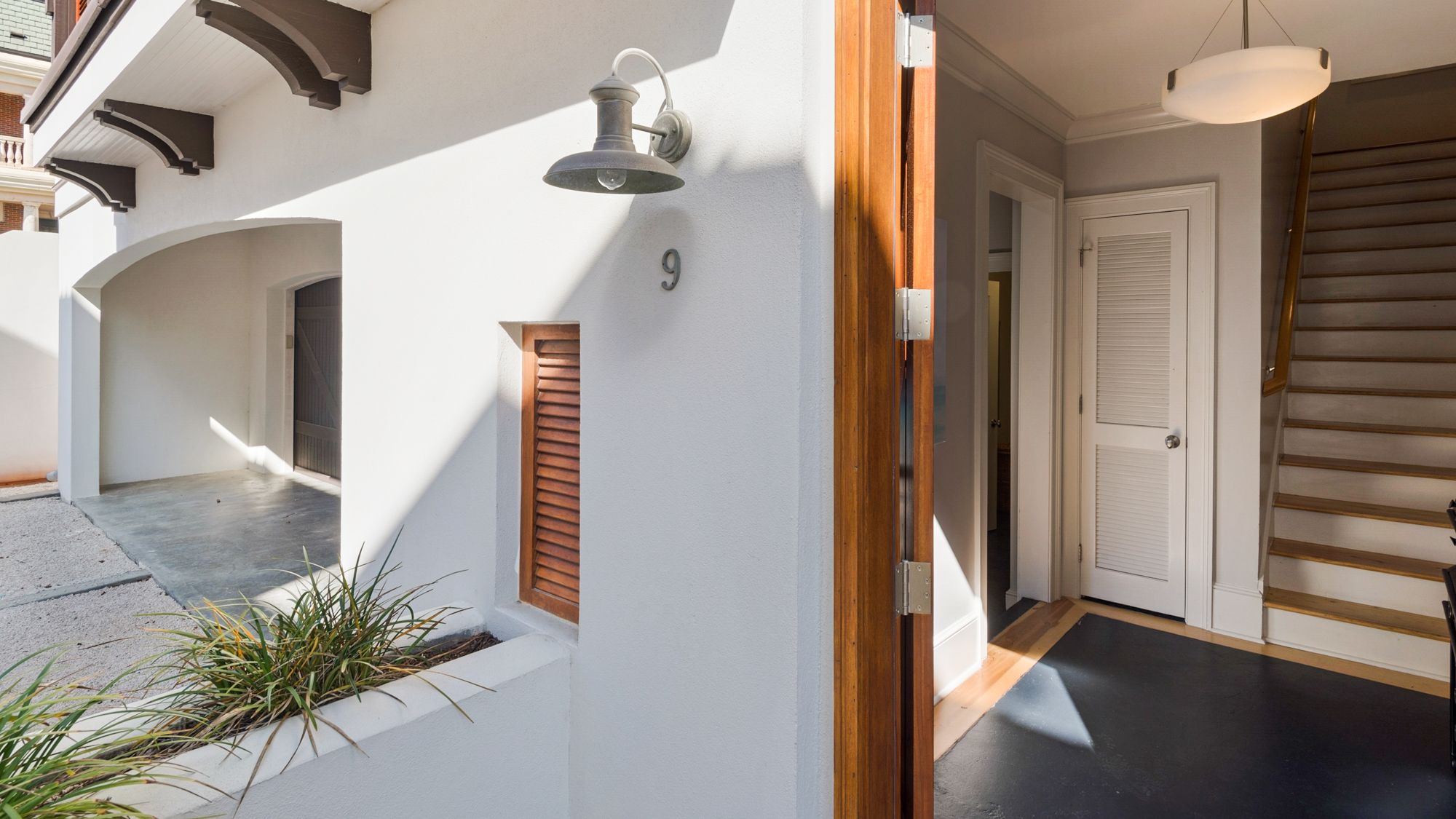 Tranquility at a la Paix Exterior