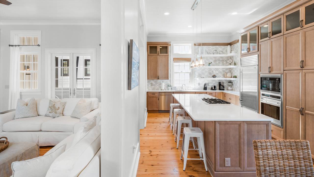 Tranquility at a la Paix Living Area and Kitchen Tranquility at a la Paix Living Area and Kitchen