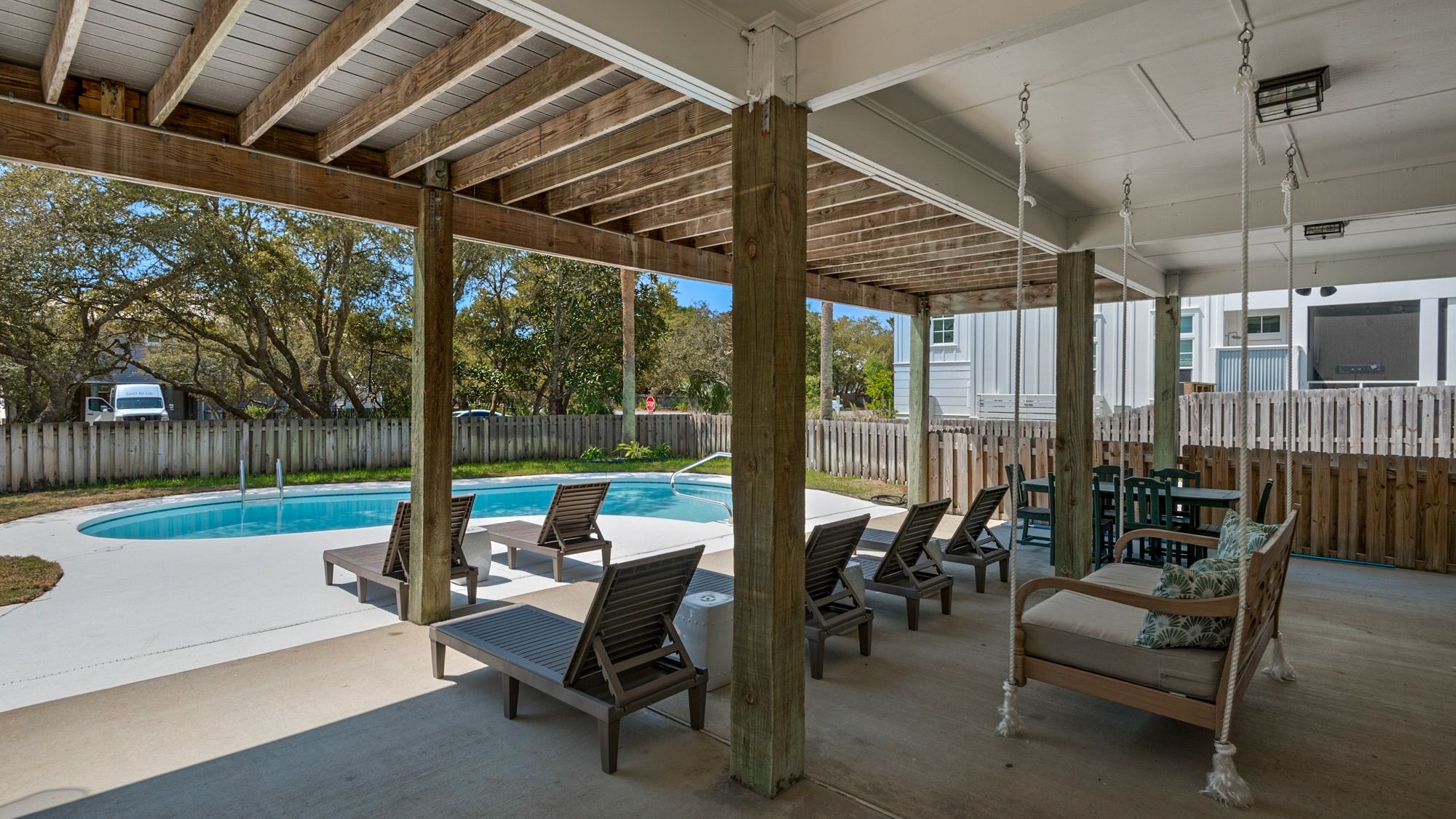 Sage Haven Outdoor Entertaining Space and Pool