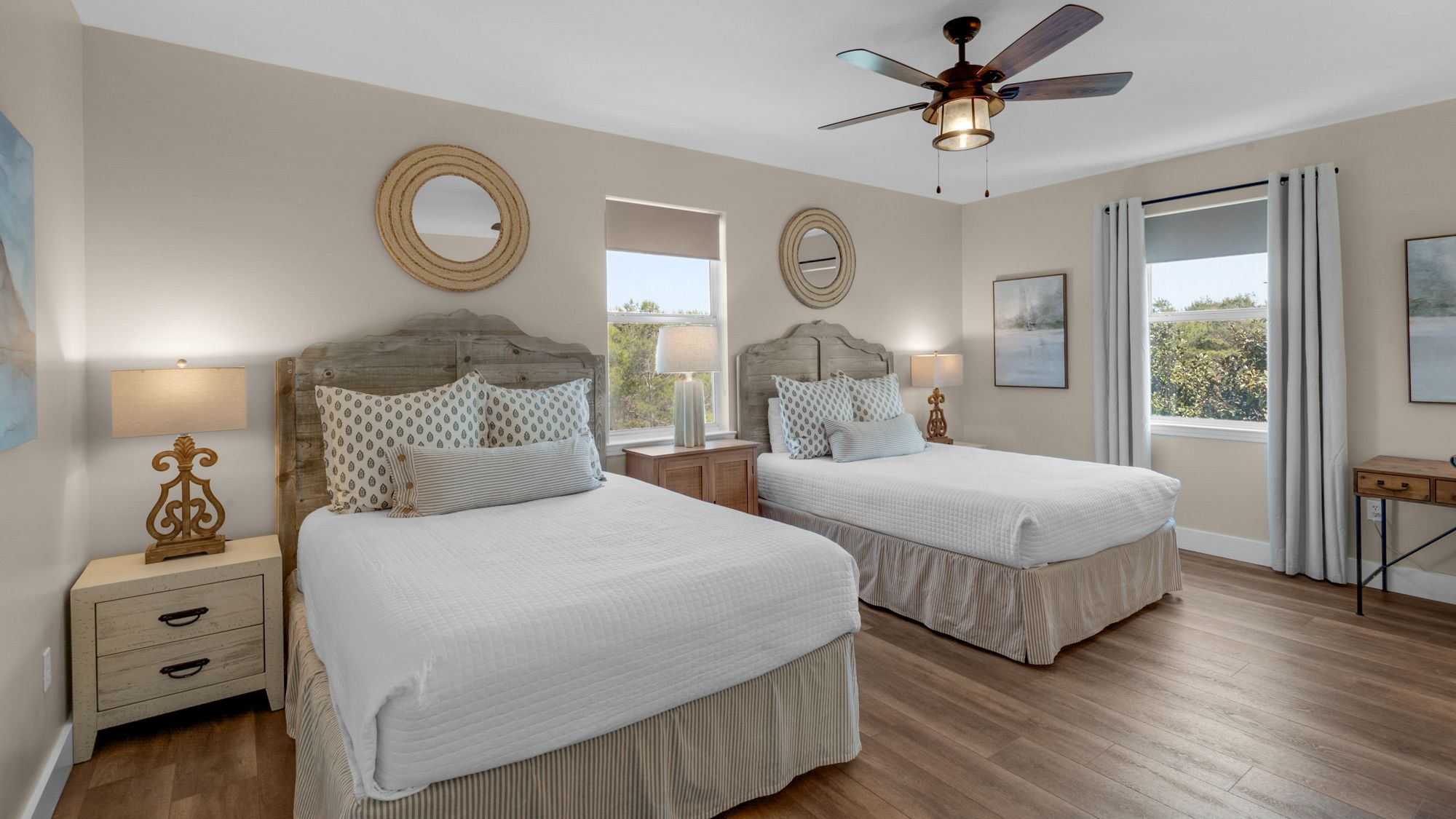 Sage Haven 3rd Floor Bedroom with 2 Queen Beds