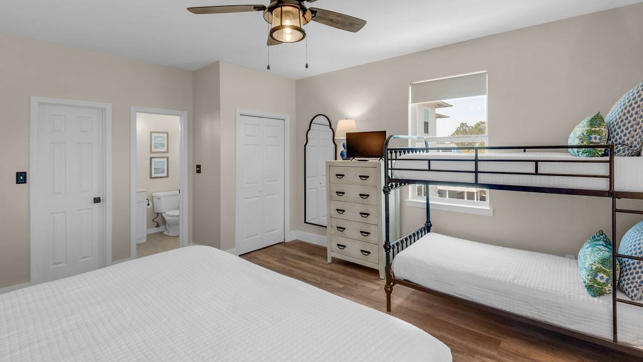 Sage Haven 3rd Floor King Bed and Bunk Area Sage Haven 3rd Floor King Bed and Bunk Area