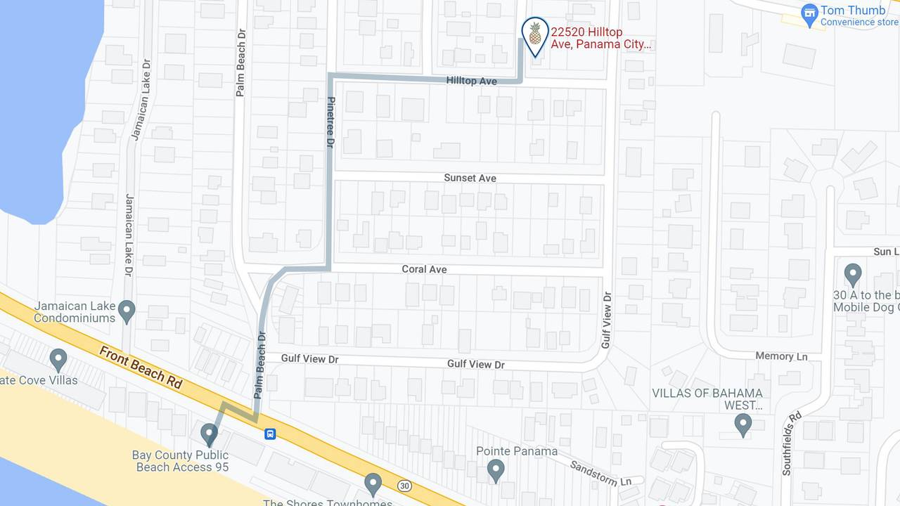 Sandy Teauxs to Beach Access 95 Sandy Teauxs to Beach Access 95