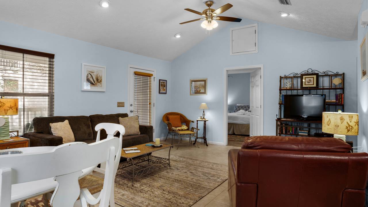 Palmetto Cottage Living Area Palmetto Cottage Living Area