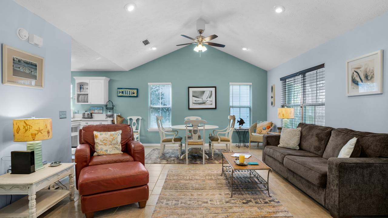 Palmetto Cottage Living Area Palmetto Cottage Living Area