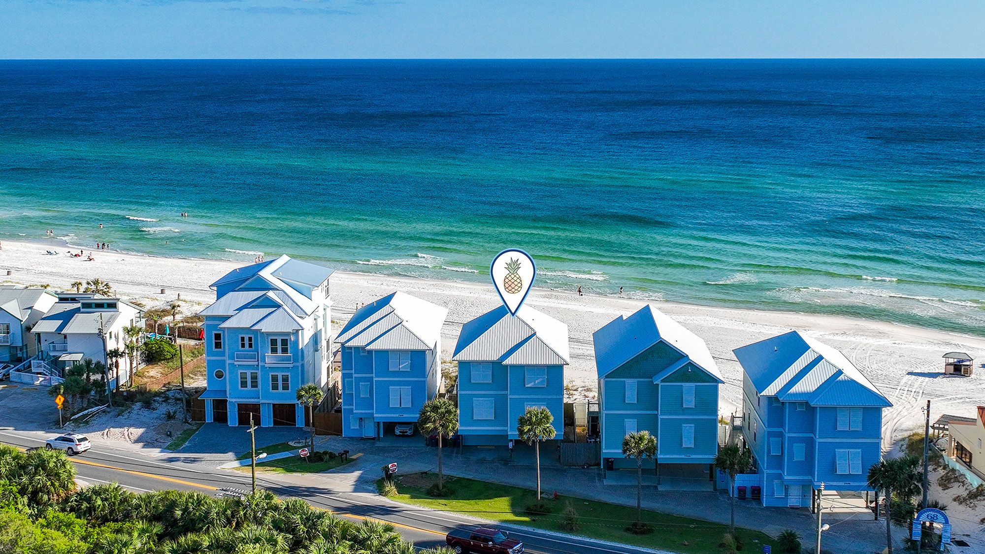 Seasational Aerial Beach View