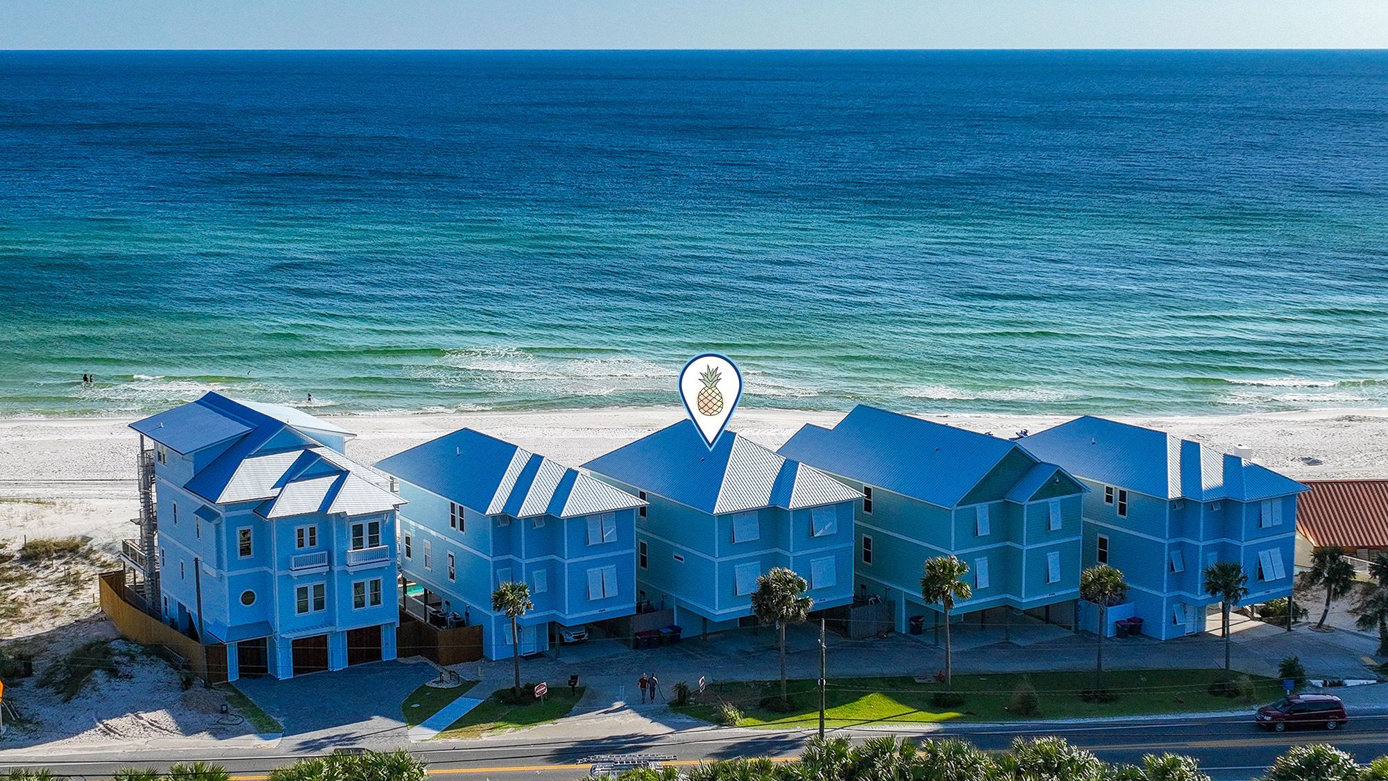 Seasational Aerial Beach View