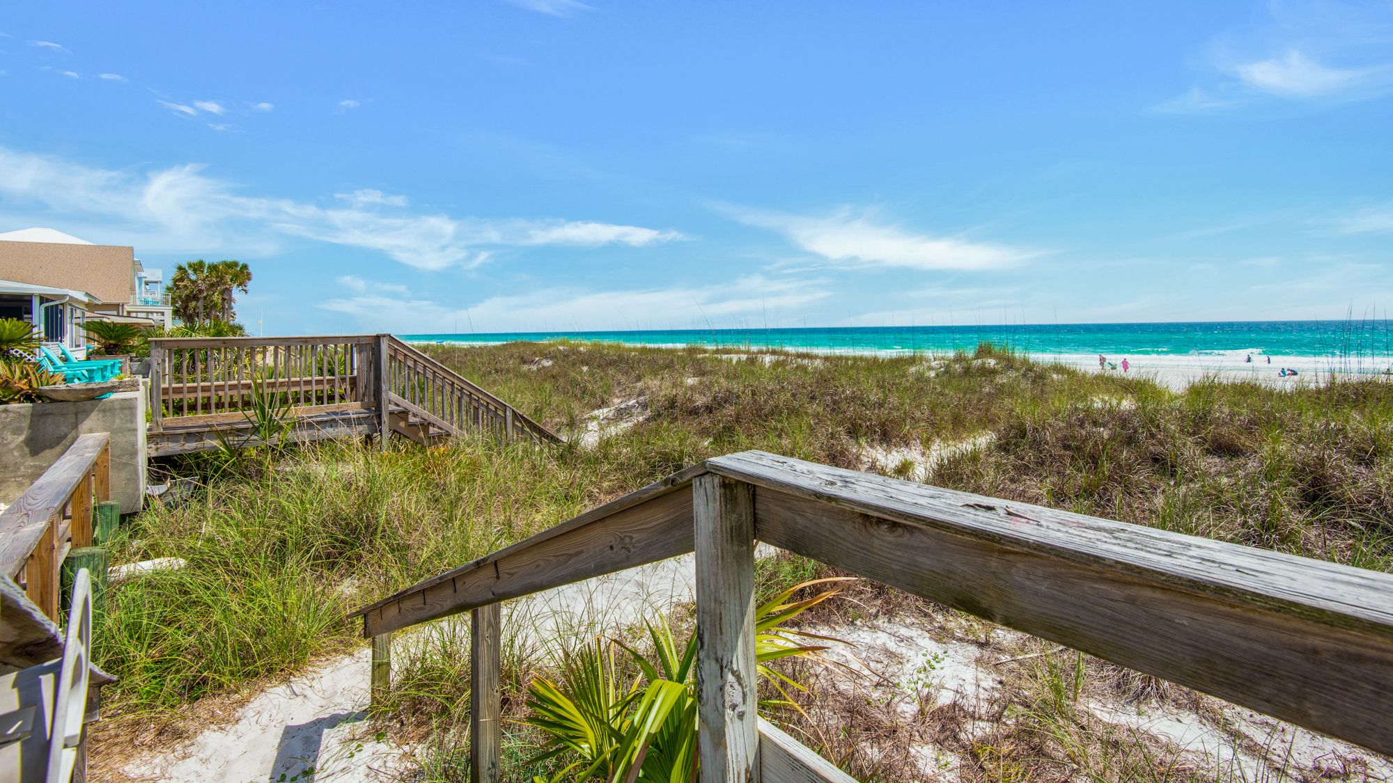 Fun Home Patio with Gulf View