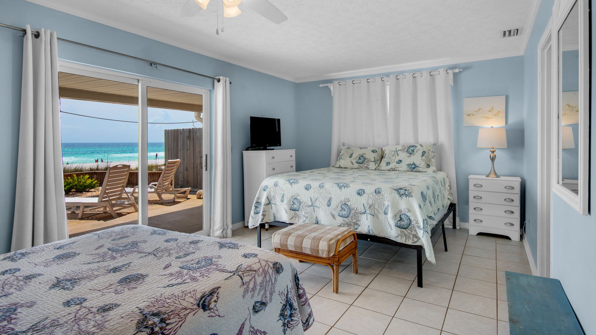 Fun Home Bedroom with Gulf View