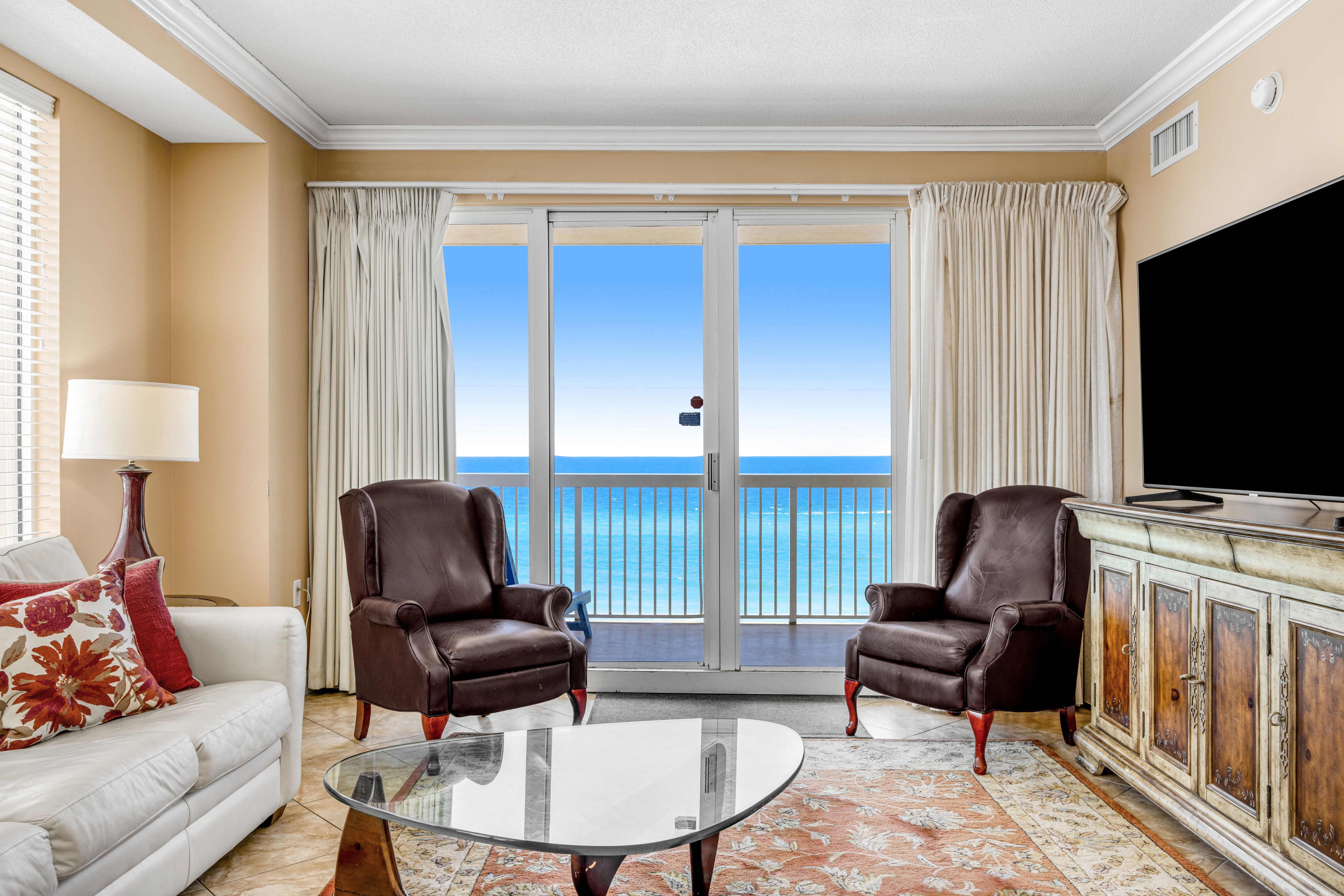 Seychelles 601 Living Area with Gulf Views