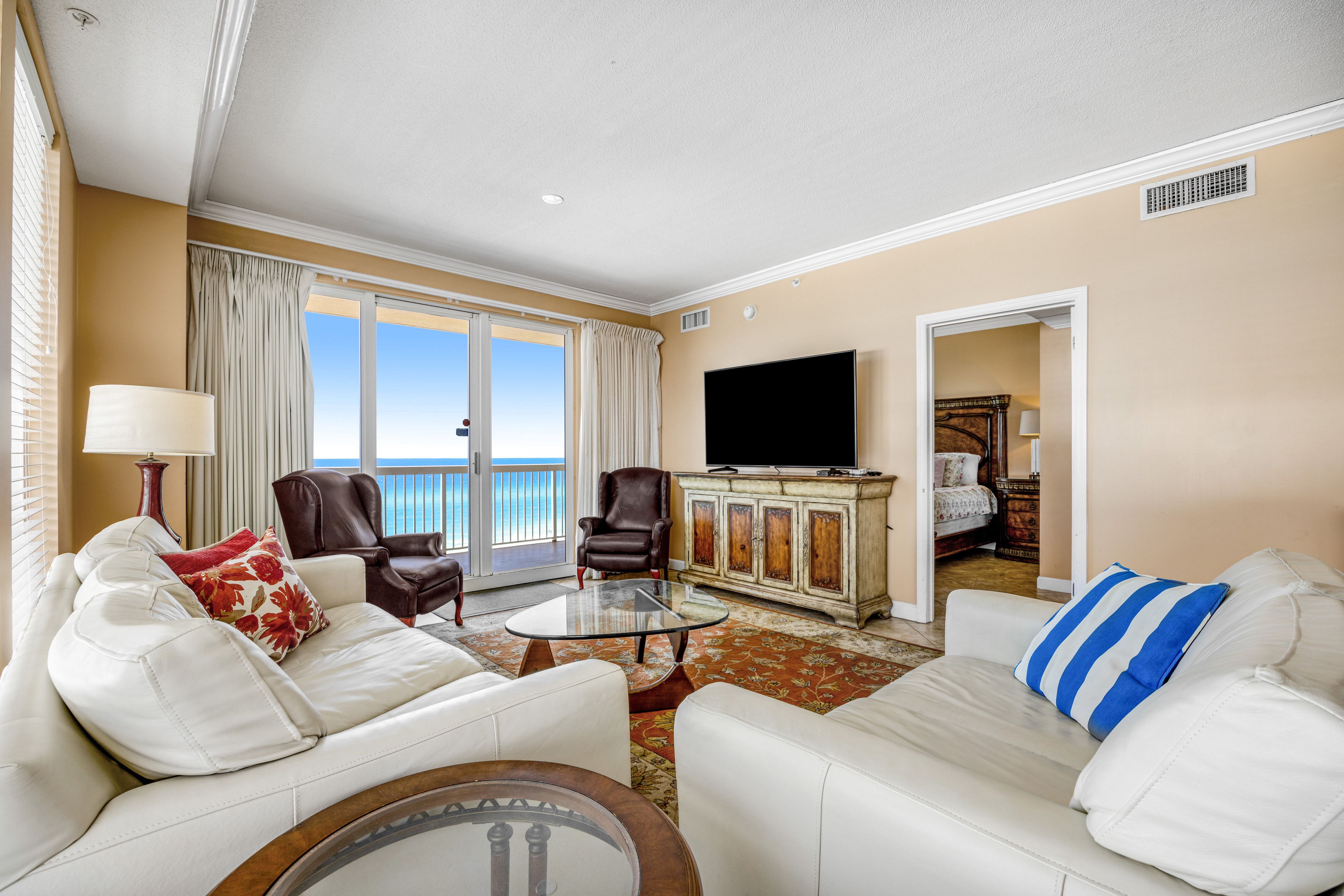 Seychelles 601 Living Area with Gulf Views