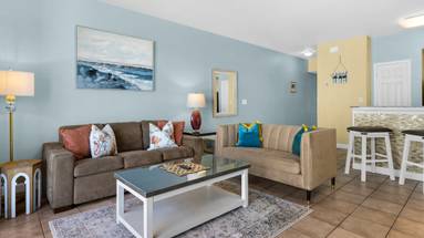 Shores of Panama 1125 Living area and Kitchen Shores of Panama 1125 Living area and Kitchen