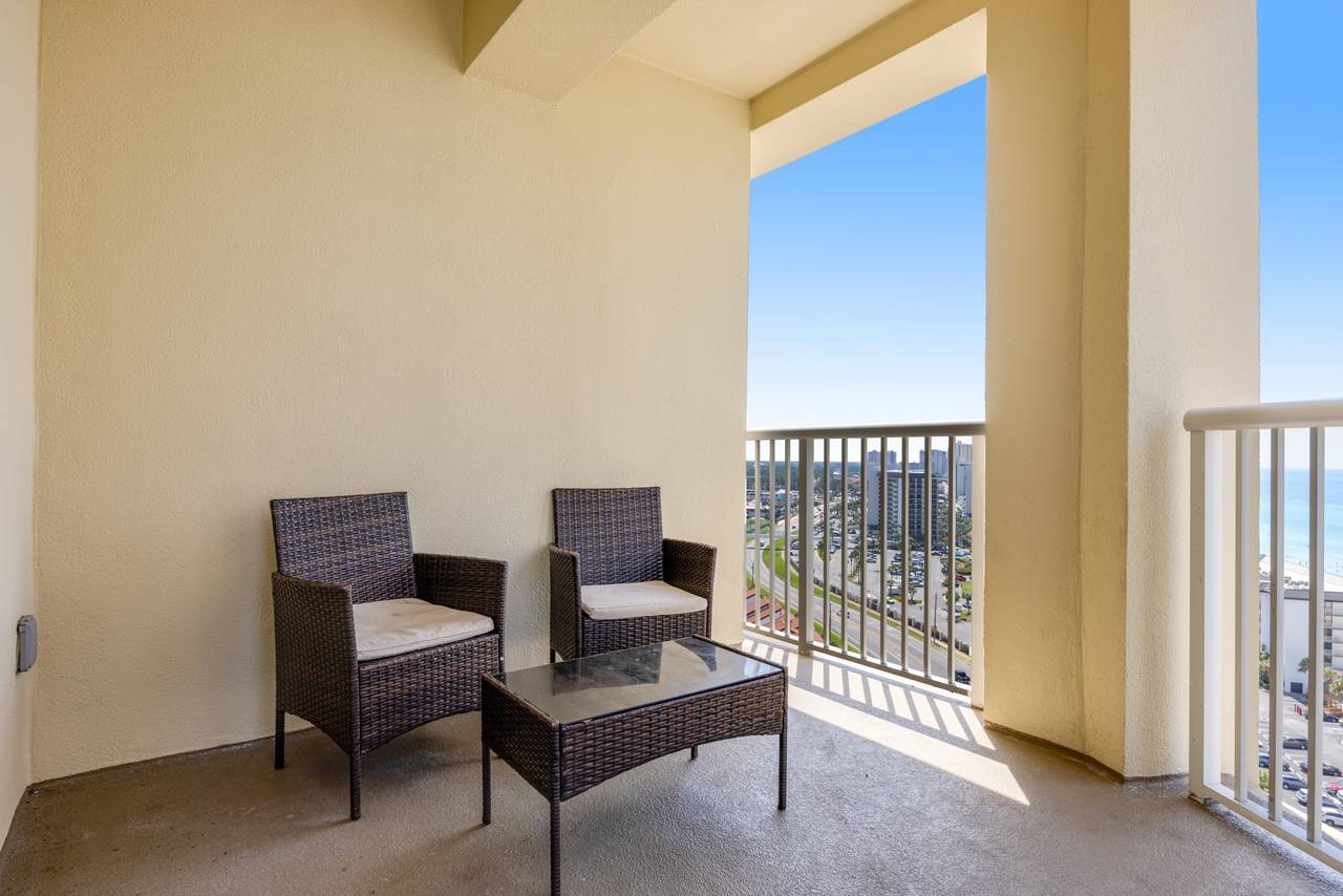 Grand Panama 2-1002 Balcony gulf view Grand Panama 2-1002 Balcony gulf view